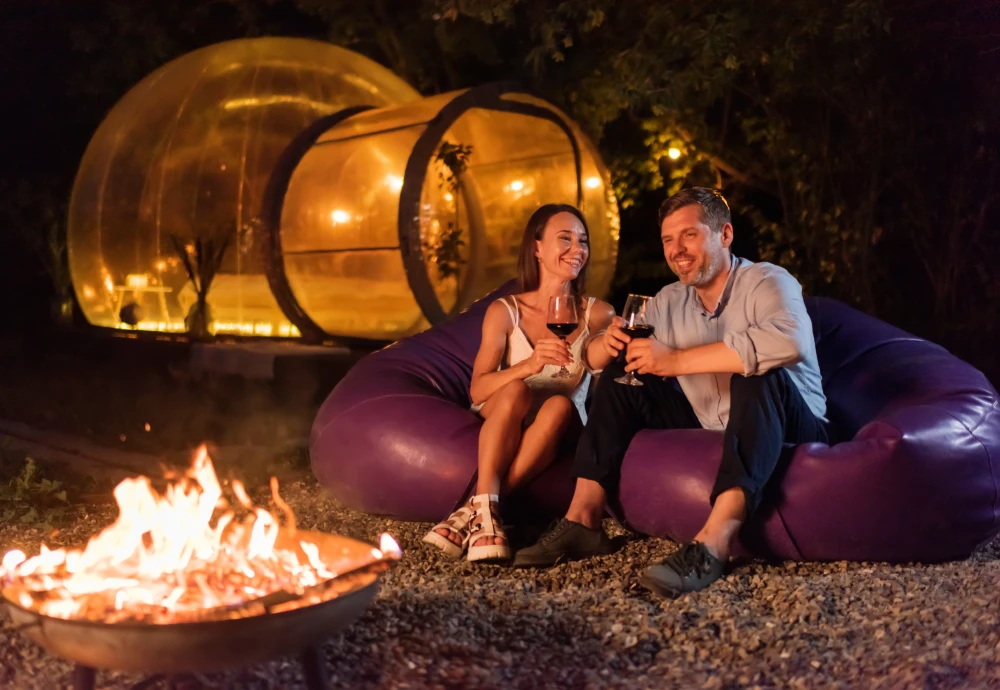 tunnel inflatable bubble tent